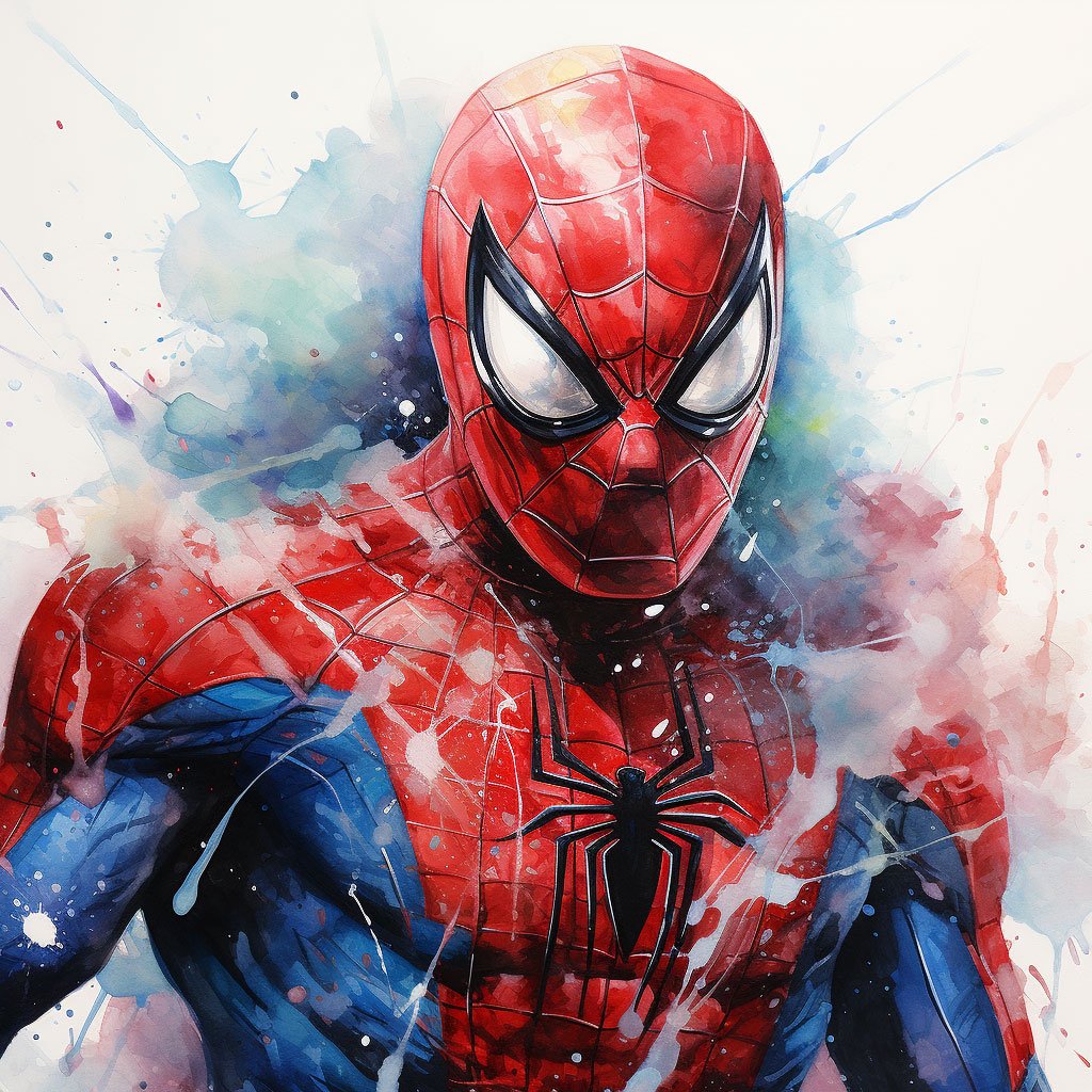 Dibujo de Spiderman