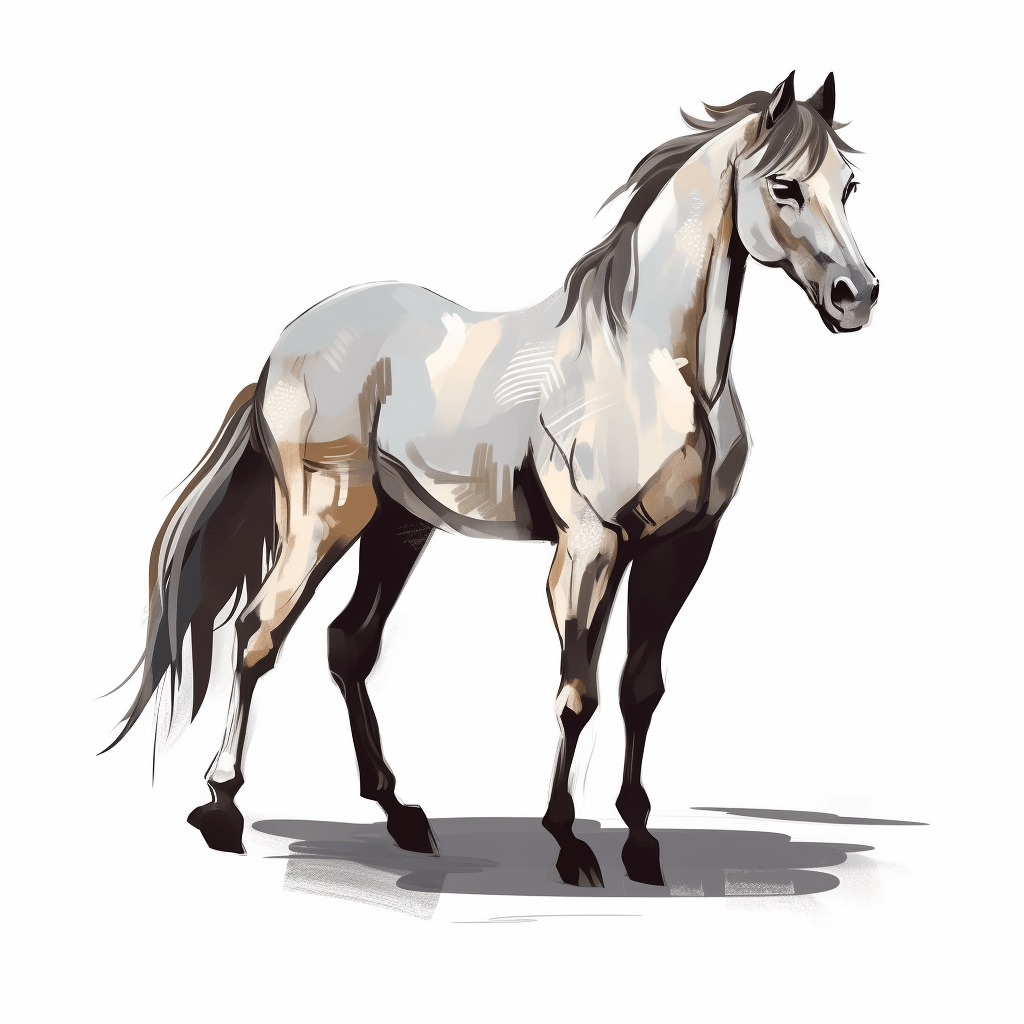 Ilustración simple en tonos grises