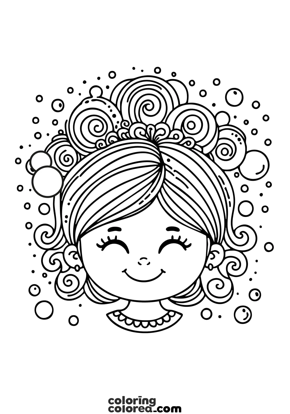 Dibujo de corte relajante, tipo mandala conceptual relax fácil
